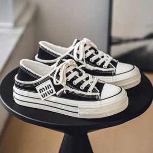 Men’s All-Black Woven Sneakers – Style, Comfort & Performance